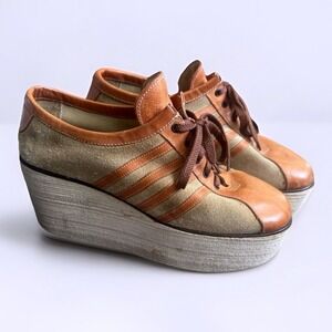 Vintage Elditas Platform Oxford Shoes Chunky Flatform Women's Y2K Lace Up 9.5?
